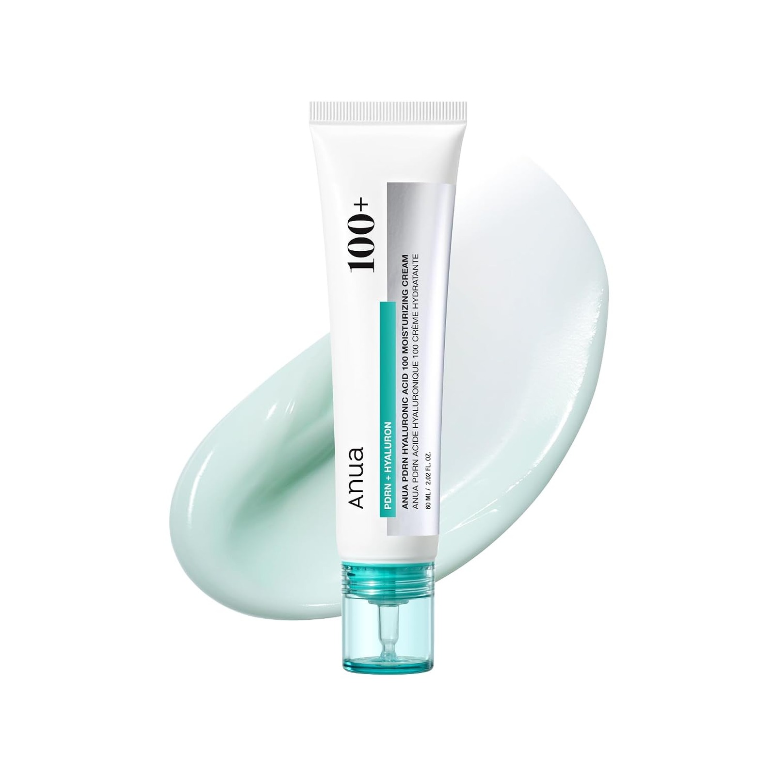 ANUA PDRN Hyaluronic Acid 100 Moisturizing Cream, 2.02 oz