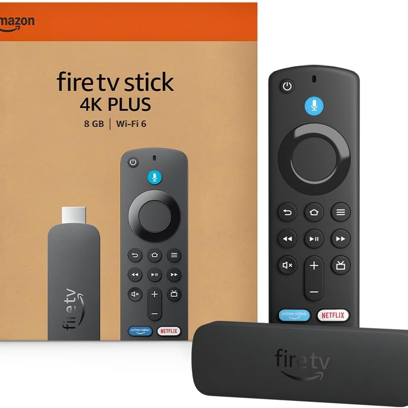Amazon Fire TV Stick 4K Plus with AI-powered Fire TV Search, Wi-Fi 6