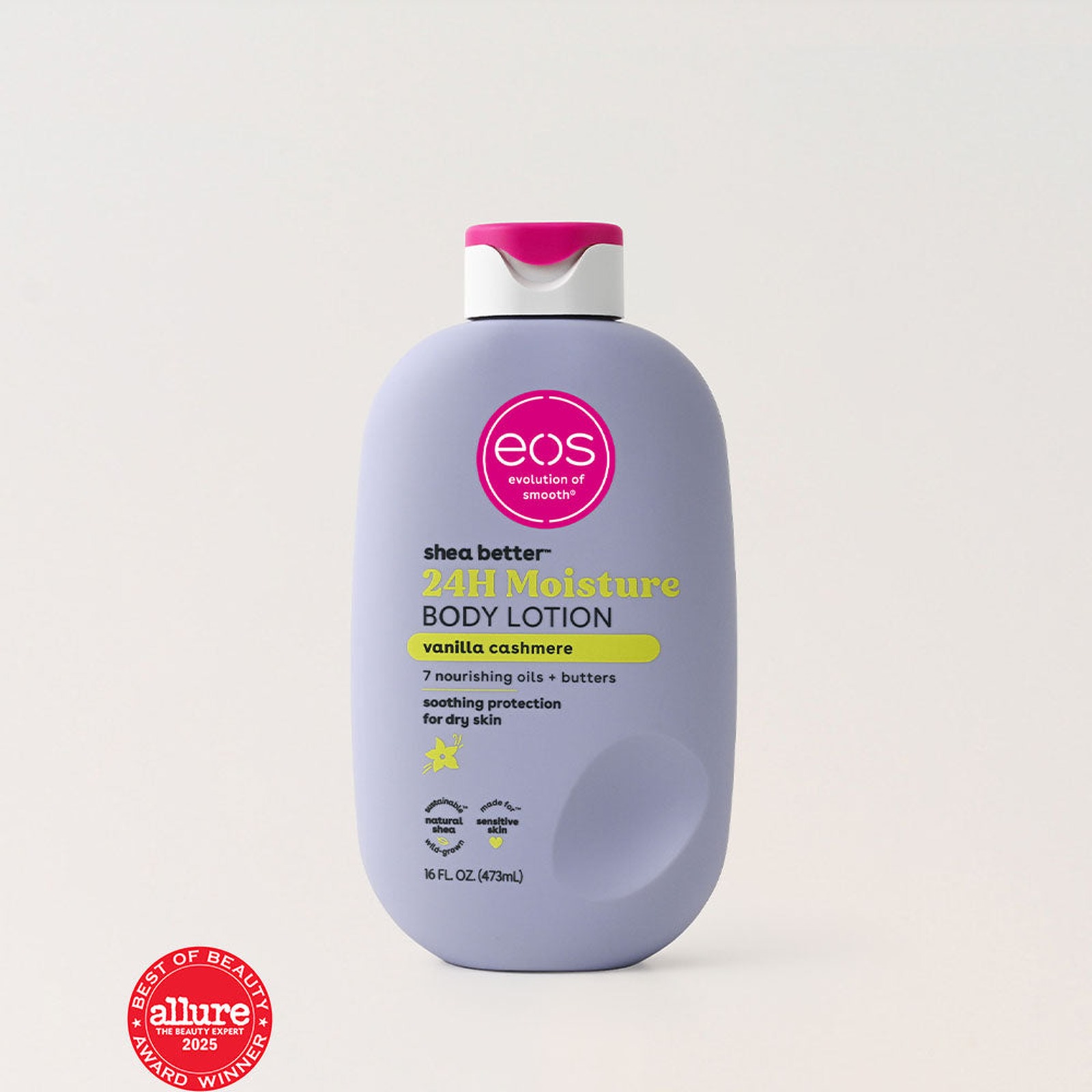 eos Shea Better Body Lotion Vanilla Cashmere, 16 fl oz