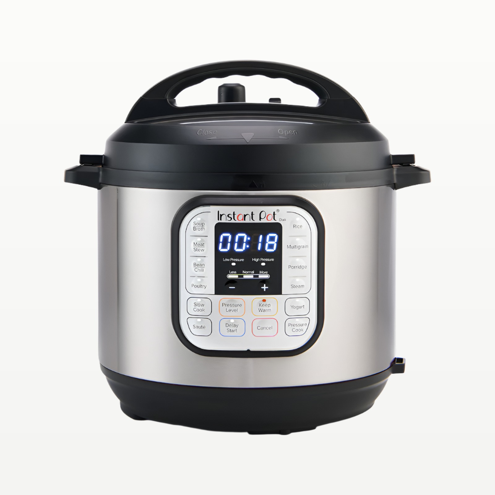 Instant Pot Duo 6 Qt 7-in-1 Electric Pressure Cooker, Stainless Steel