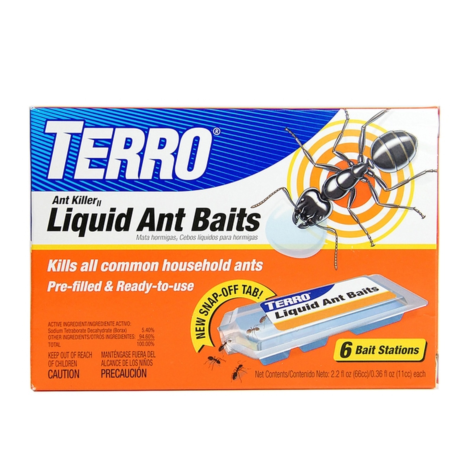TERRO Liquid Ant Killer Bait Stations, 12-Pack, Indoor Ant Traps, T300B