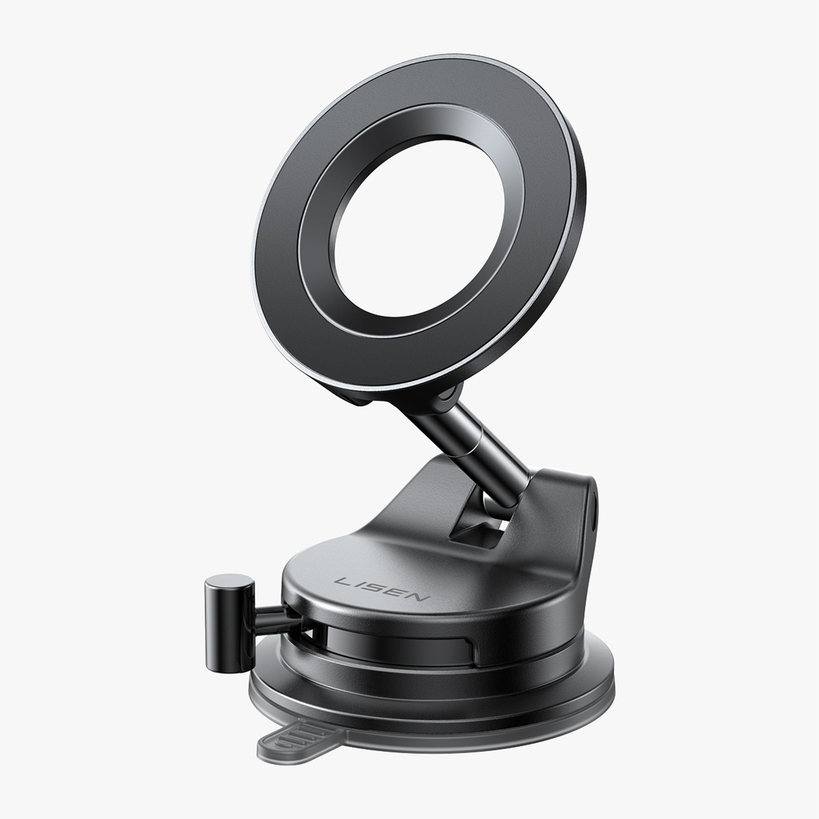 LISEN MagSafe Vacuum Car Mount (Black)