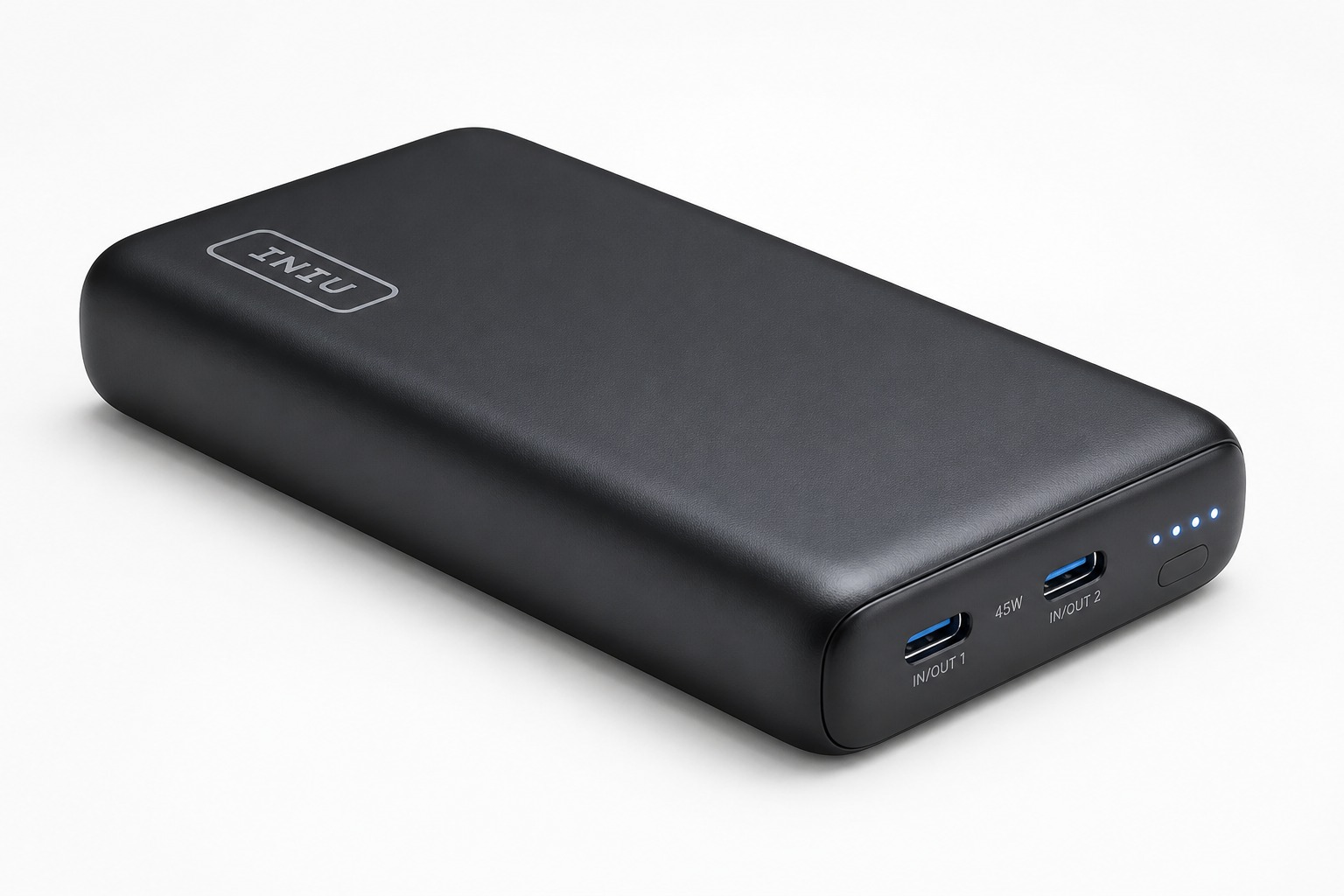 INIU 10000mAh 45W Fast Charging Portable Power Bank, Travel Charger