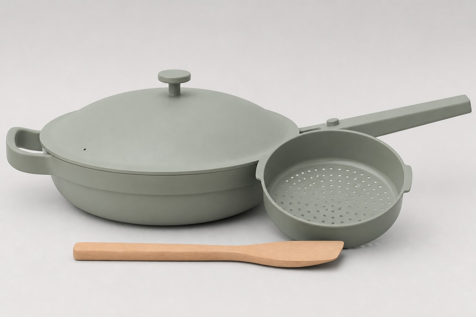 Our Place Always Pan 2.0, 10.5" Ceramic Nonstick Pan, 2.6 Qt, Steam