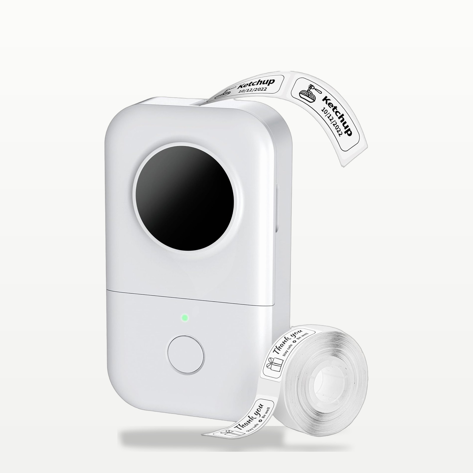 Phomemo D30 Mini Bluetooth Label Maker Machine with Tape, Portable Thermal Print